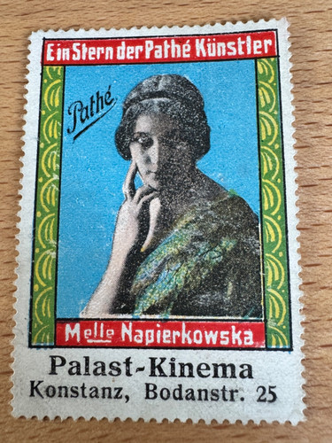 Reklamemarke siegelmarke pathe - siegelmarke,