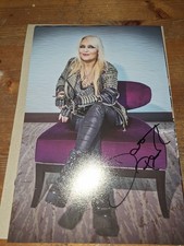 Autogramm Foto Doro Pesch