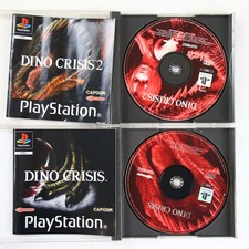 Sony Playstation 1 PS1 PAL OVP Dino Crisis 1 + Dino Crisis 2 Gut