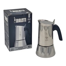 Bialetti Venus - 18/6 Edelstahl 4-Tassen Espressokocher für Induktion & Gas