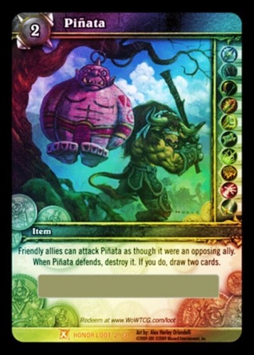 Wow loot card - -, oger