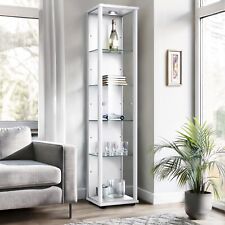 K-Möbel Glasvitrine in Weiss