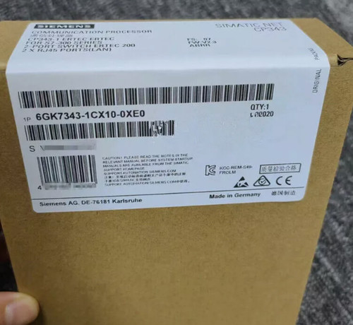 6gk7343 1cx10 0xe0 1pcs - 6gk7343-1cx10-0xe0, neu
