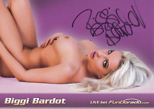 Autogramm - Biggi Bardot