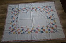 tischdecke bestickt handarbeit