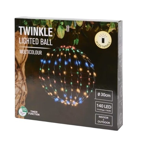 Led drahtkugel leuchtkugel - drahtkugel, 30
