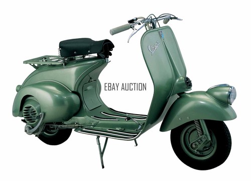 Vespa 125 scooter production