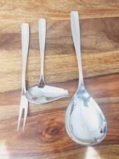 Wmf Cromargan Heilbronn Fleischgabel Gemüselöffel Saucenkelle 3 Vorleger (022)
