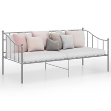 Schlafsofa Tagesbett Metallbett Bettsofa Bett Bettgestell Bettrahmen 90x200cm 