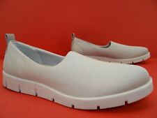Ecco Slipper Ballerina Mokassins Halbschuhe Damen Schuhe Leder Gr.41 Beige