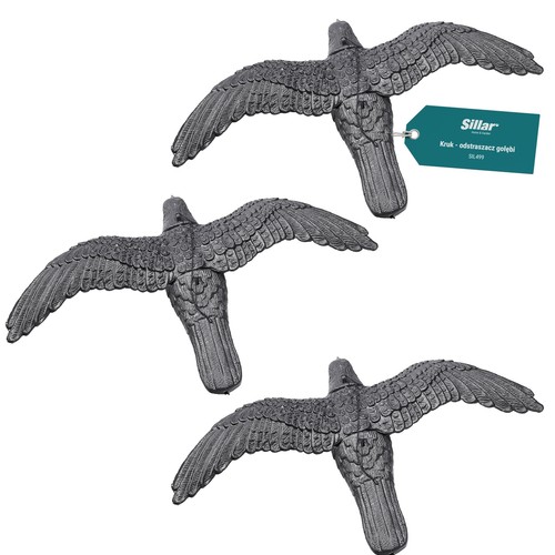 Großer rabe flug - rabe,