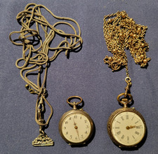 Zwei Taschenuhren Remontoir