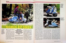 Motorrad Classic 1458) NSU Prima in einer seltenen Vorstellung auf 6 Seiten