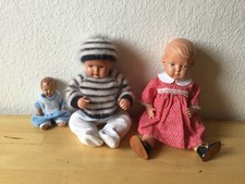 3 Puppen von Schildkröt aus Sammlerhand