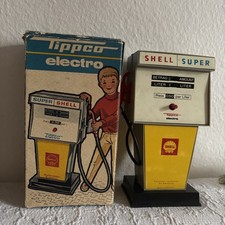 TIPPCO SHELL Electro Tanksäule, Zapfsäule, mit Original Kartoon