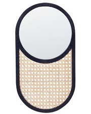 Wandspiegel Rattan natürlich