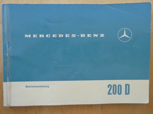 Original mercedes benz 200d - original,