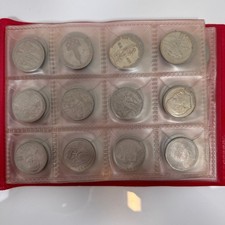 UdSSR Sowjetunion - Sammlung Gedenkmünzen 1977-1991 - in dekorativem Münzalbum [