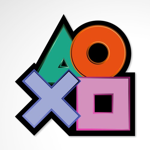Playstation sticker gamer - playstation,