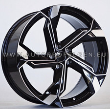 Neu Audi Q7 Q8 SLine Style 21 Zoll Felgen 9,5j 5x112 ET25 Alufelgen Silber x4