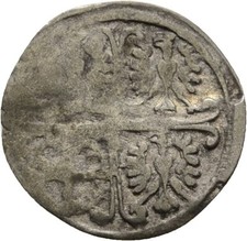 Leiningen Westerburg 2 Kreuzer 1627 ? Silber 18 mm/ 0,6 g  Original Münze#KAS238