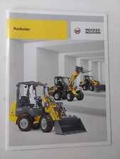 WACKER NEUSON Radlader Prospekt 2014