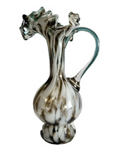 Taschentuch Vase Glas Murano