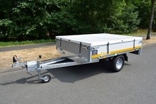 Flachplane Anhängerplane Plane für Eduard Anhänger 2014 200x145 650 g + 8x Gummi