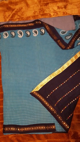 Sari blau party hochzeit boho - blau,