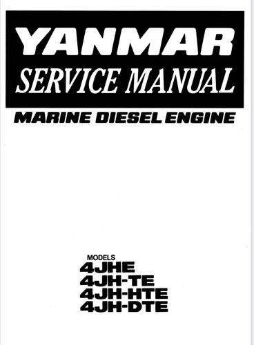 Yanmar 4jhe 4jh - yanmar, 4jh-te