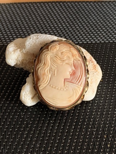 Alter kamee brosche - brosche, mit