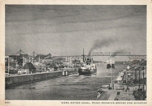 Nord ostseekanal mit - -,