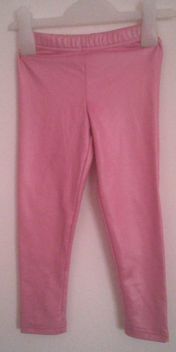 Pinkfarbige thermo leggings - pinkfarbige, thermo-leggings
