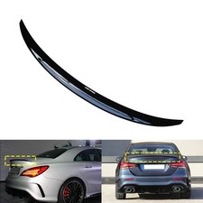 Schwarz Glanz Heckspoiler