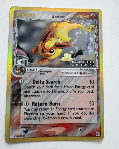 Pokémon tcg nintendo flareon - pokémon,