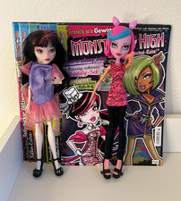 Monster High Puppen Set – Draculaura & Catrine DeMew mit 6 Magazinen (2012)