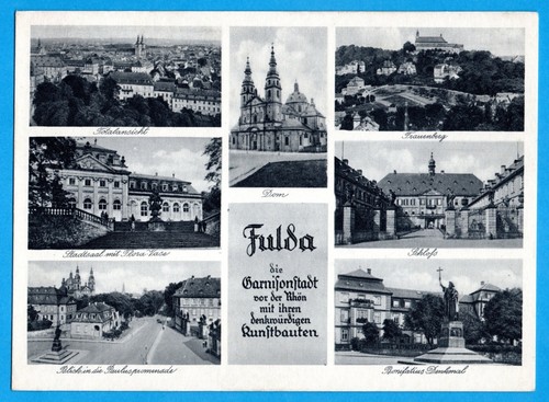 Fulda stadt mit - (um,