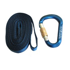 SET Feuerwehr-Bandschlinge 180 HMS-Karabiner Atemschutz Notfall Absturzsicherung