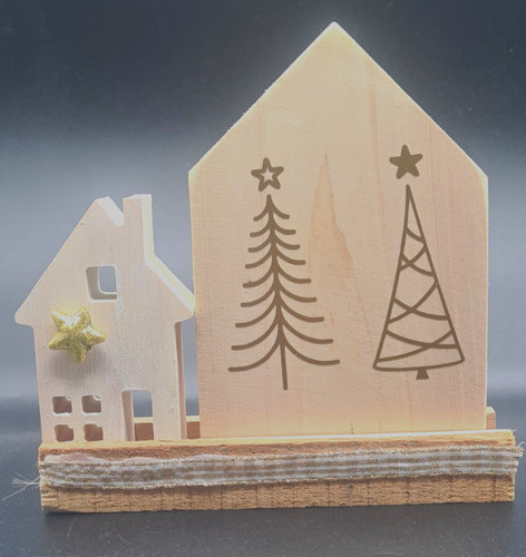 Holz weihnachtsdeko - holz,