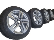 Original Audi A4 B9 Winter 8W0601025 Felgen 225 50 17 Zoll Dunlop Winterräder