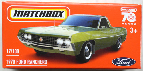 Matchbox power grabs 1970 ford - matchbox,