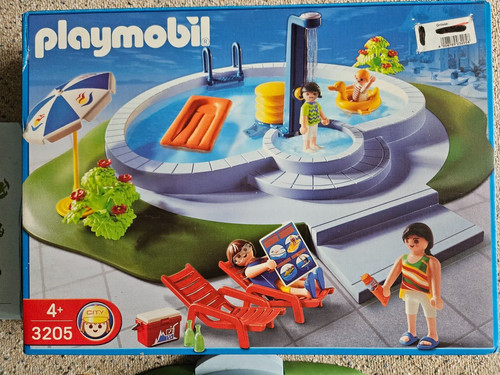 Playmobil swimming pool set - pool,