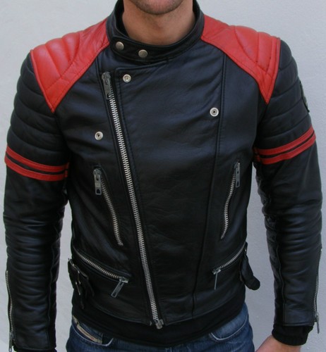 Manner motorrad lederjacke - manner,