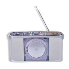 Kofferradio mit CD-Player Weltbild Retro Design Netz/Batterie – NEU