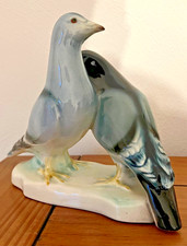 Porzellan Taubenpärchen von Goebel  Signiert Nr. 2344