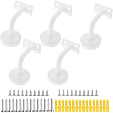 5PCS Handlaufhalter Edelstahl, Handlaufträger Halterung-Wandhalterungen, Hand...