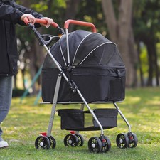 Hundebuggy 2 in 1 klappbar bis