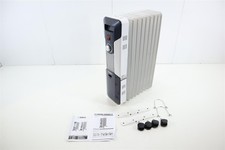 Iskra Ölradiator YL-B28-9 2000 W Grau 9 Rippen Heizung Lüfter