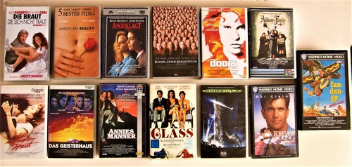 Vhs kassetten sammlung - vhs,