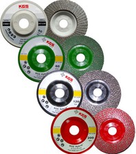 Premium Diamant Lamellenschleifscheibe "KGS Hybrid®",